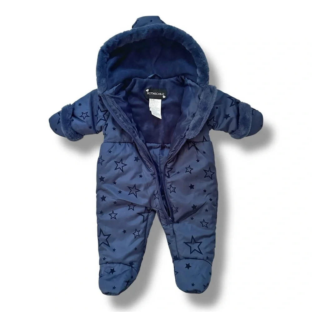 Rothschild | Baby Boys’ Classic Pram Bunting/Snowsuit (6-9 mos)